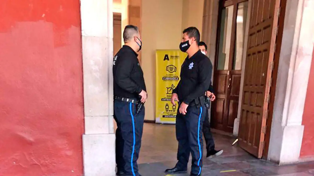 medidas sanitarias en palacio